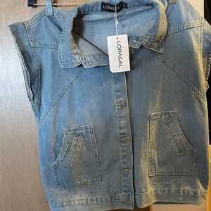 RAGA Women's Light‎ Blue Denim Overalls